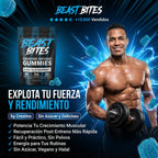 Beast Bites™ Creatina en Gomitas Veganas Sin Azúcar, Fuerza y Recuperación Muscular rapida, que esperas para probarlas