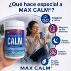 MAX CALM® Bebida Relajante de Magnesio, reduce el cortisol