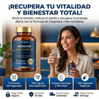 Totaria® Magnesio 12 en 1 | Relajación, Músculos y Corazón. empieza hoy!!