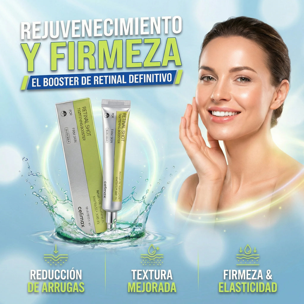 Retinal Shot Tightening Booster: Reafirma y Ilumina tu Piel al Instante