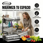 Escurridor de Loza Multifuncional, Ahorra espacio y disfruta del orden desde hoy mismo 65 cm de ancho