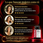 SELERB NAD+ Liposomal para Mujer - Energía Celular, Piel Radiante y Antienvejecimiento con CoQ10, Resveratrol y Colágeno - 60 Cápsulas