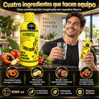 SUPERFULL Chontaduro - Recupera tu Energía y Vitalidad con Maca, Borojó y Guaraná - Registro INVIMA - 1000 ml