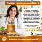 EU NATURAL Uric Acid Purge - Apoyo Natural para Equilibrar el Ácido Úrico y Cuidar tus Articulaciones - Celery Seed & Tart Cherry - 60 Cápsulas