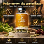 EU NATURAL Uric Acid Purge - Apoyo Natural para Equilibrar el Ácido Úrico y Cuidar tus Articulaciones - Celery Seed & Tart Cherry - 60 Cápsulas