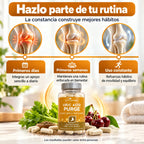 -EU NATURAL Uric Acid Purge - Apoyo Natural para Equilibrar el Ácido Úrico y Cuidar tus Articulaciones - Celery Seed & Tart Cherry - 60 Cápsulas