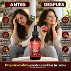CLEAN NUTRACEUTICALS Vascu Glow - Gotas para Reducir el Antojo por el Dulce y Mejorar tu Circulación - Cayenne, Hawthorn, Beet Root y K2+D3 - 60 ml